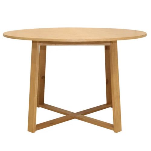 Oslo Oak 1.2m Round Dining Table Lacquered