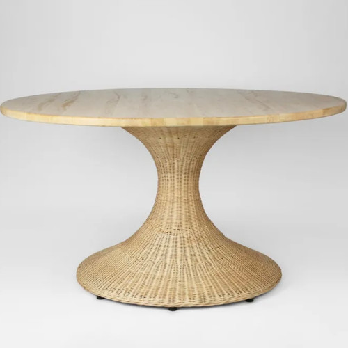 Belmont Rattan Round Dining Table
