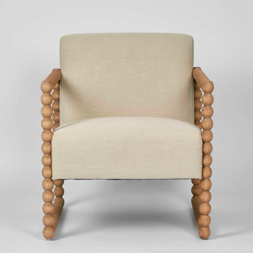 Bobbin Oak Chair Natural/Linen