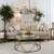 Palais Round Coffee Table Gold Palais Round Coffee Table Gold