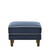 Bondi Hamptons Ottoman Navy W/White Piping Bondi Hamptons Ottoman Navy W/White Piping