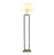 Hamilton Floor Lamp Antique Silver Hamilton Floor Lamp Antique Silver
