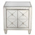 Chrystelle Mirrored Bedside Table