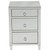 Chanel Mirrored 3 Drawer Bedside