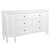 Arielle 6 Drawer Chest - White