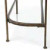 Palladium Curved Glass Console Table Palladium Curved Glass Console Table