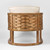 Weave Occasional Chair in Natural