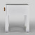 Norma Bedside Table - White