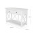 Sorrento Hamptons 130cm 2 Drawer Console White