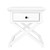Sorrento White Side Table