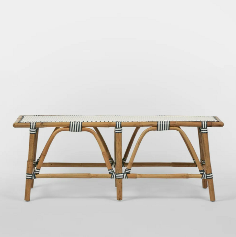 Portsea Bench Navy -Outdoor Undercover