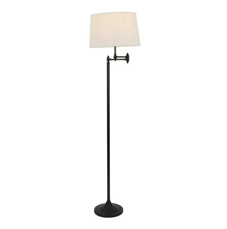 Macleay Floor Lamp Base Matte Black- Base Only