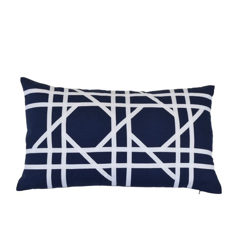 The Kew Rectangle Cover (Navy)