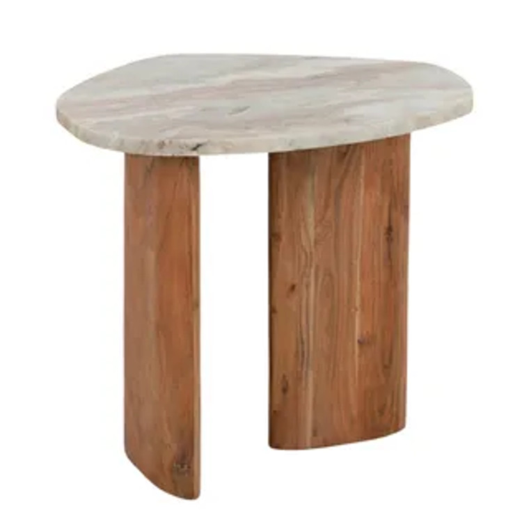 Larson Marble Side Table 50x35x45cm
