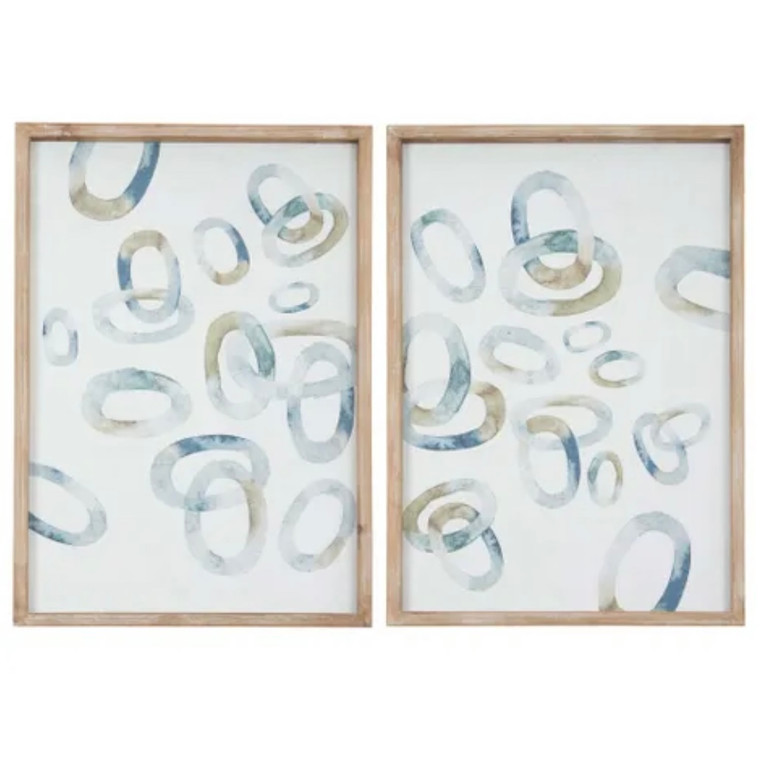 Chainon Glass Frame Print