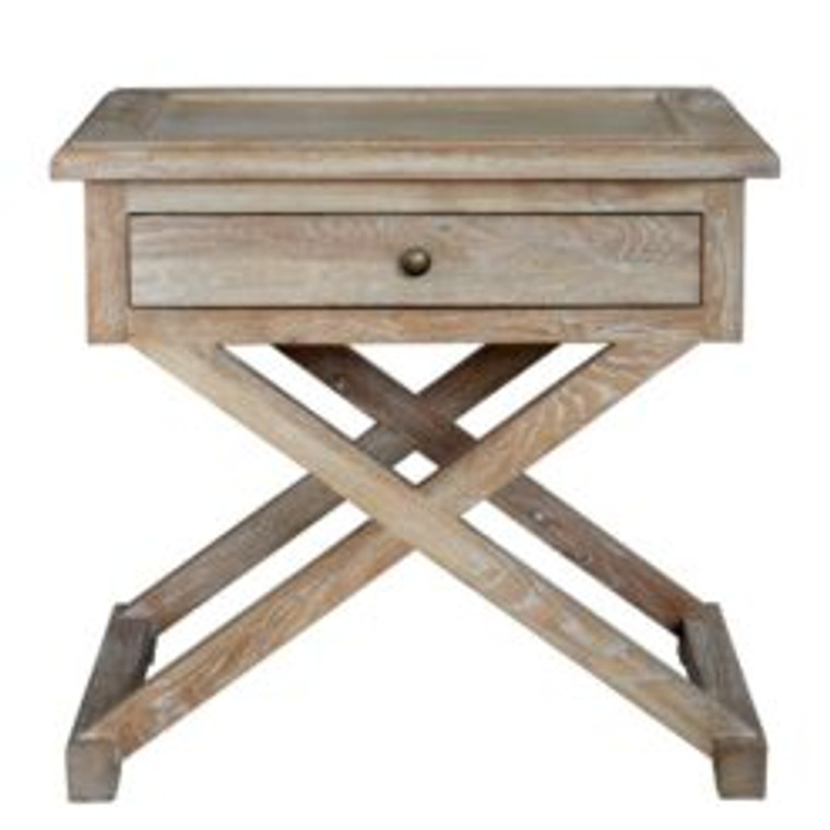 Levi Side Table Burnt Oak