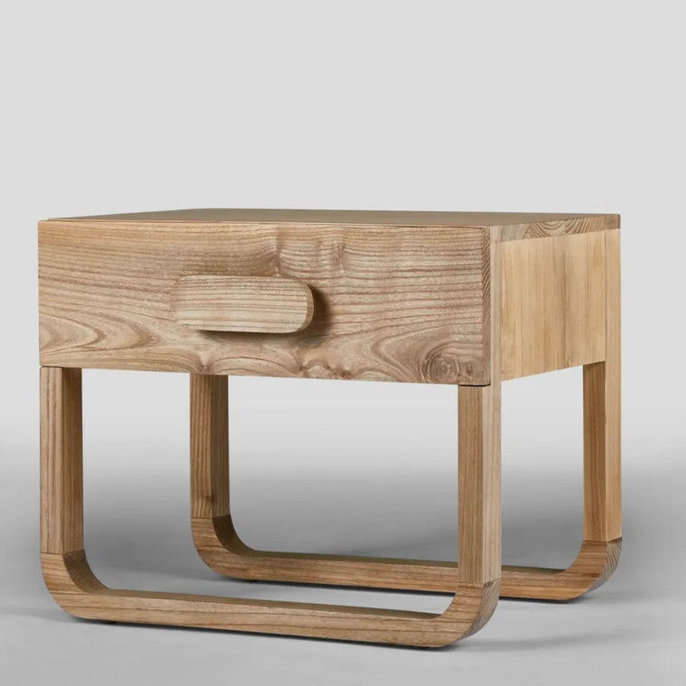 Norma Bedside Table - Natural