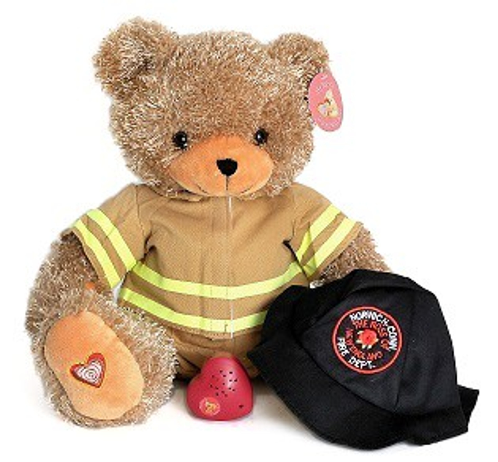 firefighter stuffed bear