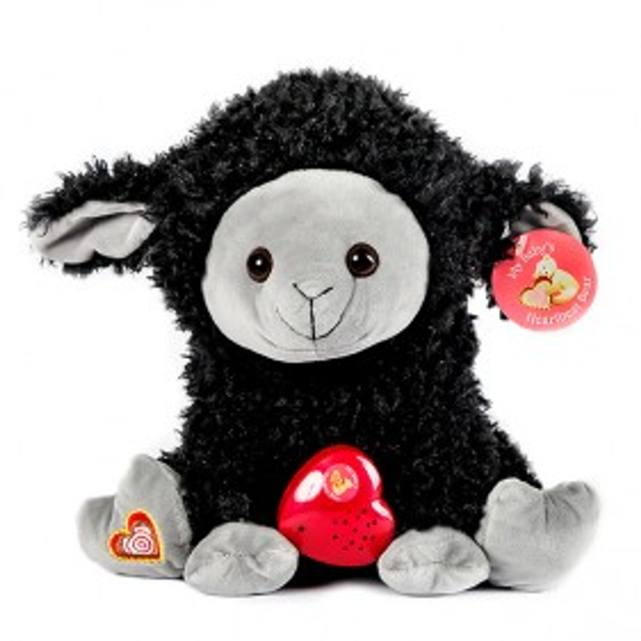 stuffed black sheep