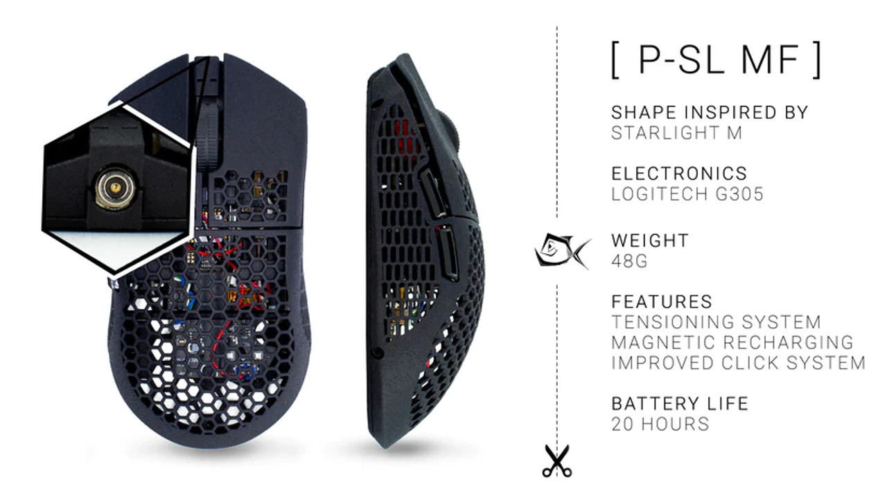 Piranha Mouse Mods Pro [P-SL