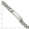8.5" Stainless Steel ID Plate Polished Bracelet
