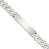 8.5" Sterling Silver ID Bracelet QID201-8.5