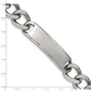 9" Stainless Steel Polished ID Bracelet