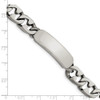 8.75" Stainless Steel Polished ID Bracelet SRB1483-8.75