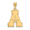 10k Gold LogoArt Appalachian State University Large Pendant