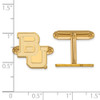 14k Gold LogoArt Baylor University Bears Cuff Links