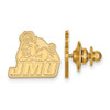 Sterling Silver Gold-plated LogoArt James Madison University Lapel Pin