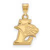 Sterling Silver Gold-plated LogoArt Lehigh University Small Pendant