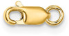 2.6mm 14k Yellow Gold Standard Weight Lobster Clasp w/ Jump Ring