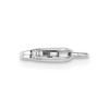 3.2mm 14k White Gold Standard Weight Lobster Clasp w/ Jump Ring