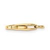 5.1mm 14k Yellow Gold Lightweight Lobster Clasp w/ Jump Ring