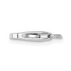 3.8mm 14k White Gold Lightweight Lobster Clasp w/ Jump Ring