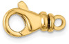 4.9mm 14k Yellow Gold Fancy Lobster Clasp w/ Swivel
