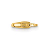 3.9mm 14k Yellow Gold Trigger Clasp