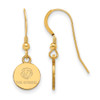Sterling Silver w/Gold-plating LogoArt The Citadel XS Dangle Earrings