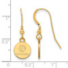 Sterling Silver w/Gold-plating LogoArt The Citadel XS Dangle Earrings