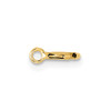 5.5mm 14k Yellow Gold Standard Weight Spring Ring Clasp
