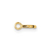 5mm 14k Yellow Gold Standard Weight Spring Ring Clasp