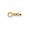 5.5mm 14k Yellow Gold Heavy Weight Spring Ring Clasp