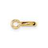 6mm 14k Yellow Gold Heavy Weight Spring Ring Clasp