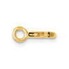 7mm 14k Yellow Gold Heavy Weight Spring Ring Clasp