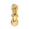 14mm 14k Yellow Gold Fancy Spring Ring Clasp