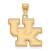 10k Gold LogoArt University of Kentucky U-K Medium Pendant