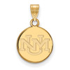 10k Gold LogoArt University of New Mexico Small Pendant