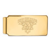 Sterling Silver Gold-plated LogoArt University of New Orleans Privateers Money Clip