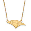 14k Gold LogoArt University of Tennessee at Chattanooga Mockingbird Small Pendant 18 inch Necklace